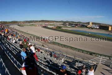 Tribuna BLANCA<br />MotoGP Valencia - Cheste